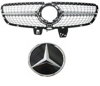 фото thumb №1, Mercedes v-klasa 447 lift 19- решётка радиатора решётка радиатора diamond czarna