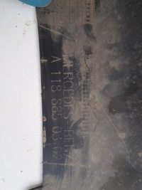 фото thumb №12, Диффузор накладка бампер задняя mercedes cla w118 amg