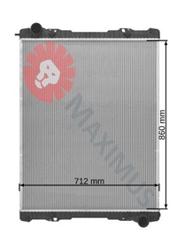 фото thumb №2, Nowa радіатор wody scania p g r t 2004-