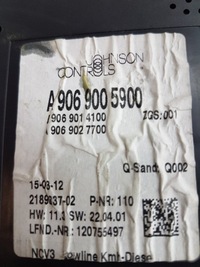 фото thumb №6, Mercedes sprinter w906 спидометр приборы a9069005900