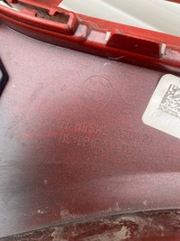 фото thumb №9, Bmw x6m f96 m-power молдинг захист крила лівий перед