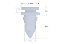 фото thumb №4, Кліпса планки порога порогової volvo s40 s80 v50 v70