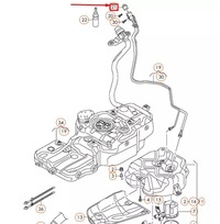 фото thumb №11, Audi q5 8r adblue бак cap lid 4l0131980e oem