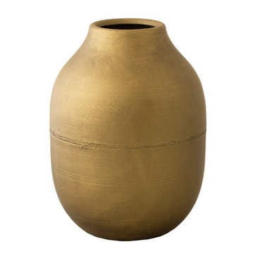 WAZON LOFT złoty mat metalowy śr. 13cm
