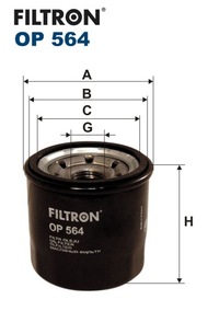 фото thumb №2, Filtron op 564 фильтр масла