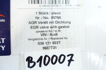 фото thumb №8, Клапан egr vw polo iv 1.4 16v golf iv v caddy iii 036131503r 036131503t