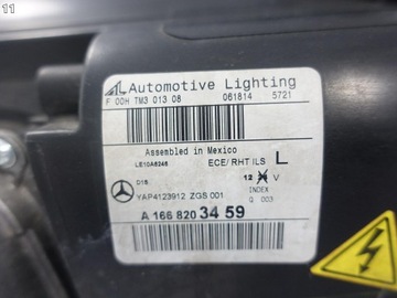 фото thumb №12, Mercedes gl ii x166 12-15 лампа ксенон ils интеллектуальный light систем левая eu