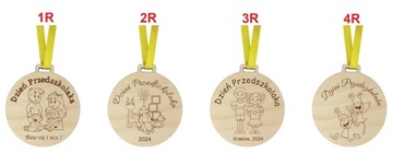 MEDAL dzień DZIEWCZYNY chłopaka Przedszkolaka pasowanie Prezent + GRAWER