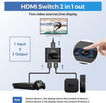 Двунаправленный разветвитель FOKKY HS305-BK