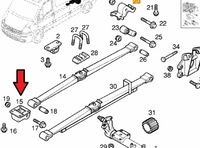фото thumb №6, Кронштейн передний щетки заднего opel movano 2000-2010