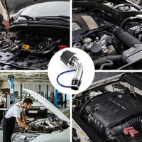 фото thumb №10, Фільтр повітря універсальний набір фільтрів впуск повітря охолоджуючий 76mm