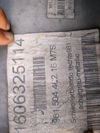 фото thumb №9, Porsche boxter cayman 981 молдинг поріг права org