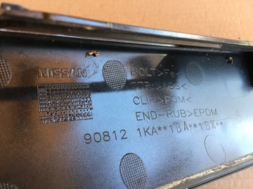 фото thumb №8, Nissan juke планка накладка задней крышки оригинал 14r