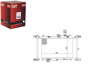 фото thumb №1, Радіаторів ford b-max 12- hart