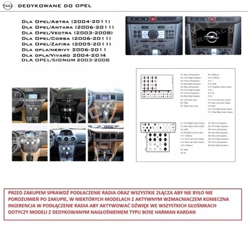 РАДИО GPS ANDROID OPEL ASTRA H VECTRA C ZAFIRA B