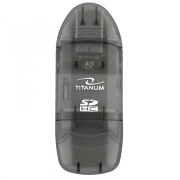 Кардридер Titanum Ta101K Sdhc, черный