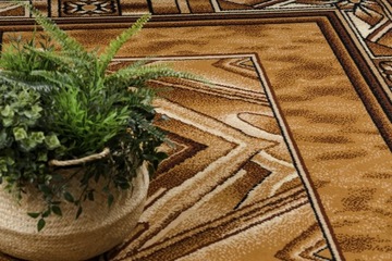 КОВЕР MORAD 200x300 BCF ЗИГЗАГ РАМКА #M784