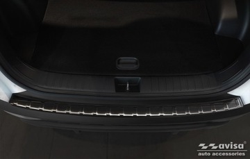 Накладка на бампер Черный HYUNDAI TUCSON IV N-Line 2020->
