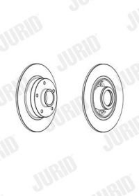 фото thumb №5, Диск тормозной/задний/ renault fluence 14-