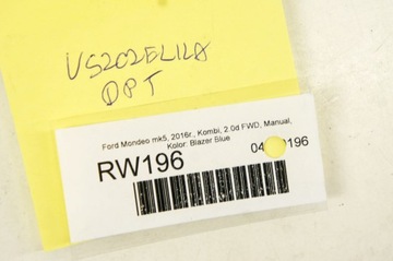 фото thumb №5, Rw196 ford mondeo mk5 ^ прокладка скла двері правий зад універсал