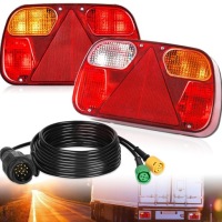 Купити Задні ліхтарі  led 12v до причепа набір 2 szt світло стоп поворотник, фото thumb