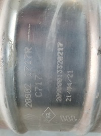 фото thumb №8, Renault captur ii 2019-2023 1.0 tce гасник труба вихлопна каталізатор