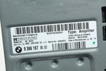 фото thumb №7, Набор аудио 12x динамиков harman кардон усилитель bmw f16 x6 f86 x6m