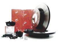 фото thumb №2, Trw тормозные диски + тормозные колодки задняя mitsubishi space star 260mm