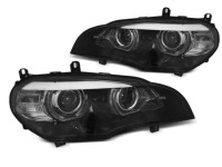 Купити Ліхтарі  ксенон angel bmw x5 e70 -10 drl r87 led, фото thumb