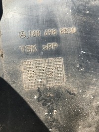 фото thumb №4, Подкрылок правый перед mercedes w168 a klasa