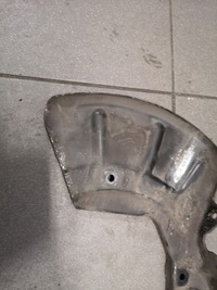 фото thumb №8, Защита диск правый перед vw phaeton 3d0615312c