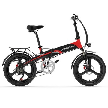 Rower elektryczny Składany Lankeleisi G660 500W 48V 12.8AH 110KM 35KM/H