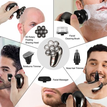 МУЖСКАЯ БРИТВА, КЛИМЕР ZERO HAIR ДЛЯ СТРИЖКИ ЛЫСОЙ ГОЛОВЫ