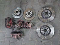 фото thumb №1, Skoda octavia 2 ii rs vrs суппорты тормозные диски перед 340mm задняя