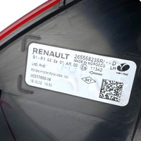 фото thumb №16, Лампа задняя левая dacia sandero iii 265558235r