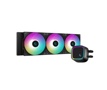 Deepcool LE720 «все в одном», черный, Intel, AMD, жидкостное охлаждение процессора