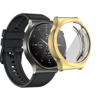 СИЛИКОНОВЫЙ ЧЕХОЛ МЕТАЛЛИК ДЛЯ HUAWEI WATCH GT 2 PRO