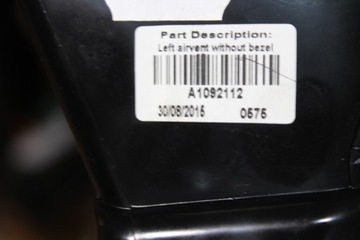 фото thumb №9, Citroen ds3 10r решётка воздуховод левая правая комплект a1092112