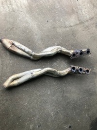 фото thumb №9, Audi s6 c6 5.2 v10 tłumnik коллектор выпускной