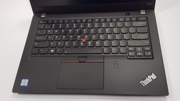 Lenovo Thinkpad T480s i7-8650u 8/512GB SSD NVMe FHD HF Thunderbolt W10 PL