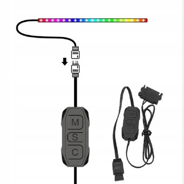 КОНТРОЛЛЕР ARGB 3PIN SATA 5V ИСТОЧНИК ПИТАНИЯ