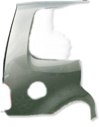 Купити Vw touran 2 рестайлінг  чверть крила правий задня задній ld7r, фото thumb