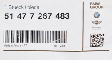 фото thumb №9, Тримач підлоги багажника бежево-сірий bmw f07 f11 f15 x5