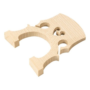 Adjustable Maple Cello Bridge Spare Part for 1/2 Size Cello Instruments 1:2