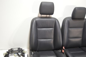 фото thumb №7, Сиденья mercedes w221 рестайлинг чёрные кожа