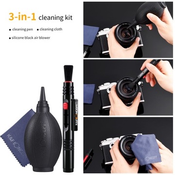 3IN1 K & F Концепция Optics Camera Lins Kit