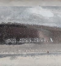 Audi a7 4k8 18- поріг праві накладка молдинг s-line 4k8853856a Зі Шроту, фото thumb