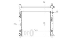 Радиатор renault kangoo +ac 08- Оригинал, фото thumb