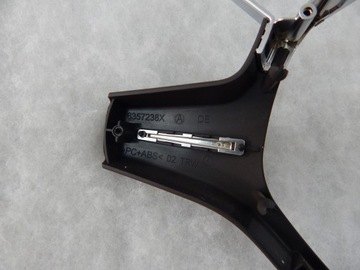 фото thumb №11, Mercedes w166 x166 w246 w204 рестайлінг w212 - рамка накладка кермо коричнева