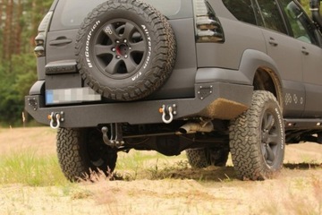 фото thumb №12, Бампер задний стальной toyota land cruiser j120 more 4x4